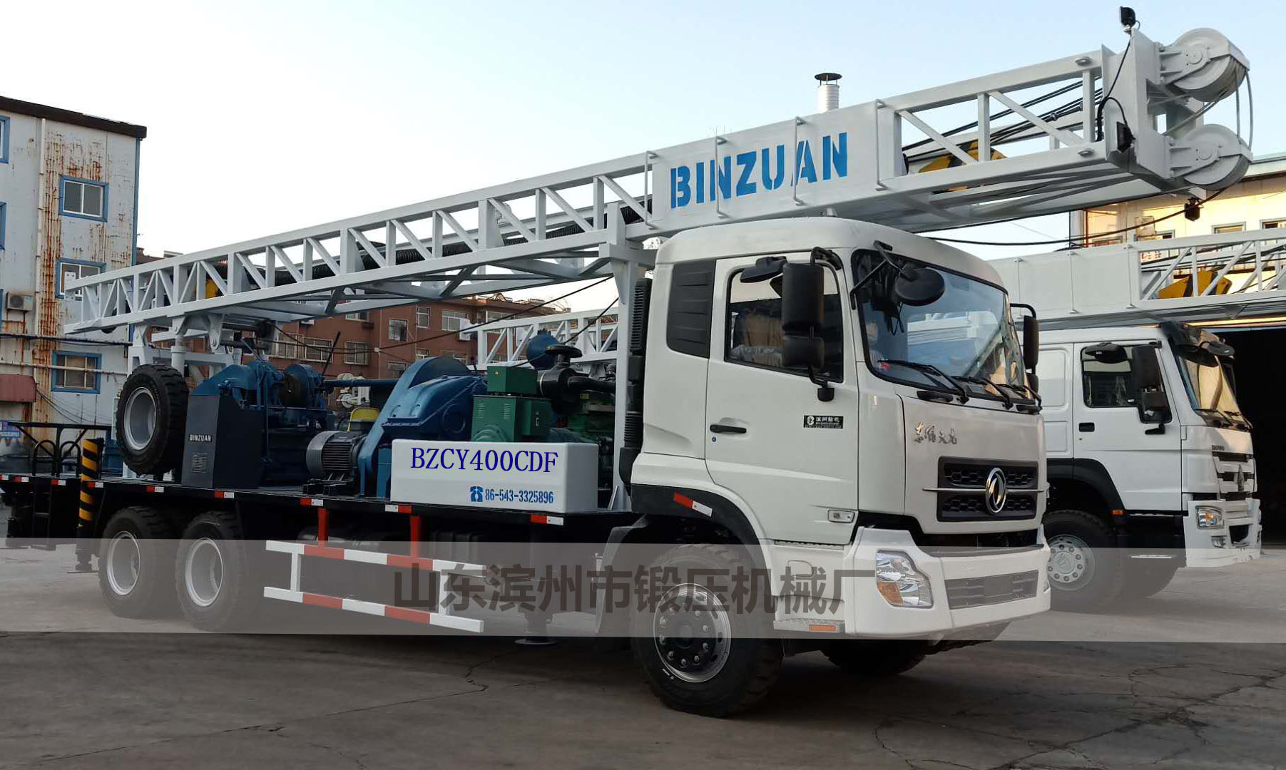 BZCY400CDF6x4IV车装水井钻机