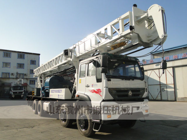 BZCY600XCWY8×4IV车装水井钻机